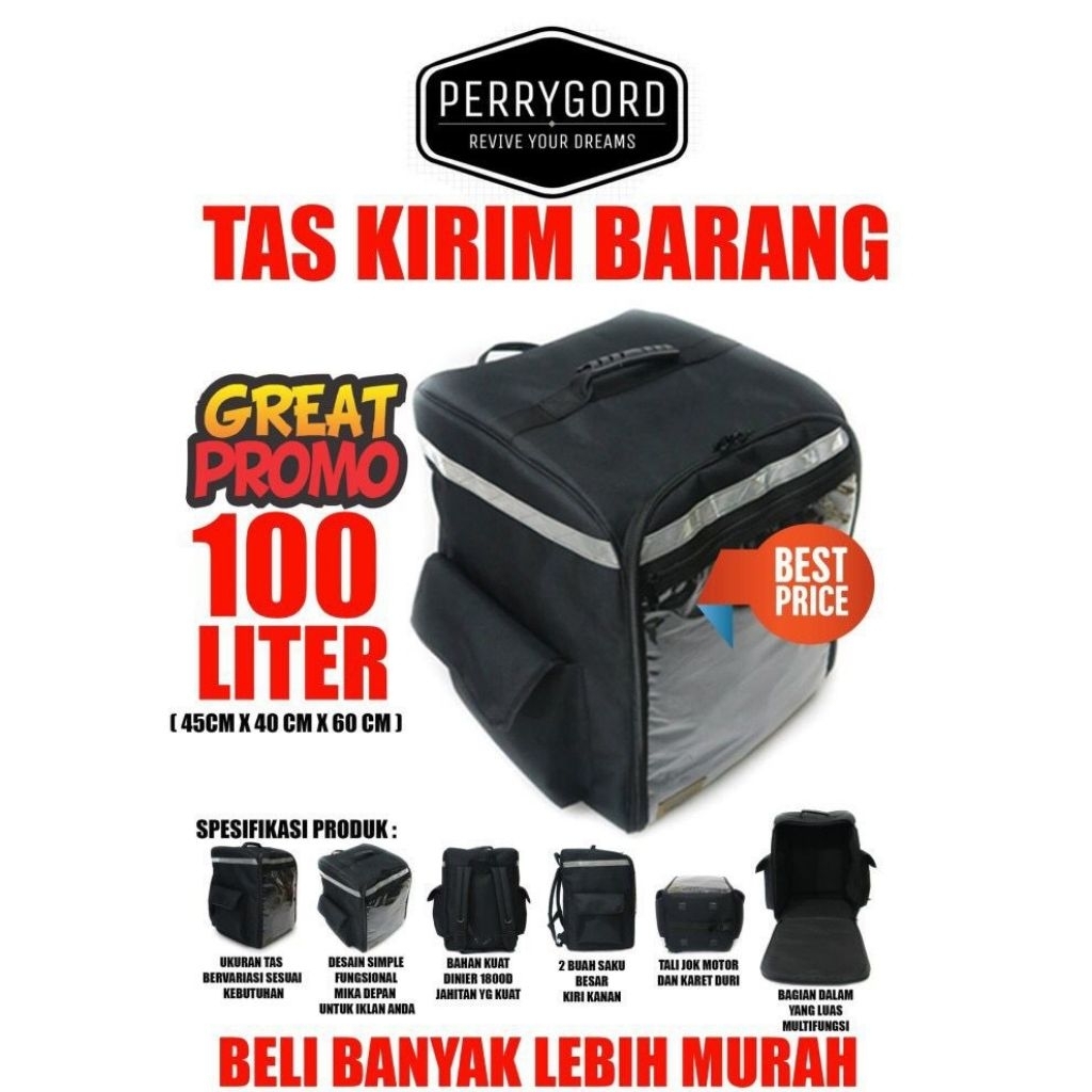Tas Grabfood Anti Air. Tas Delivery. Tas Kirim Barang Jumbo. Tas Box Motor. Tas Ransel Kurir
