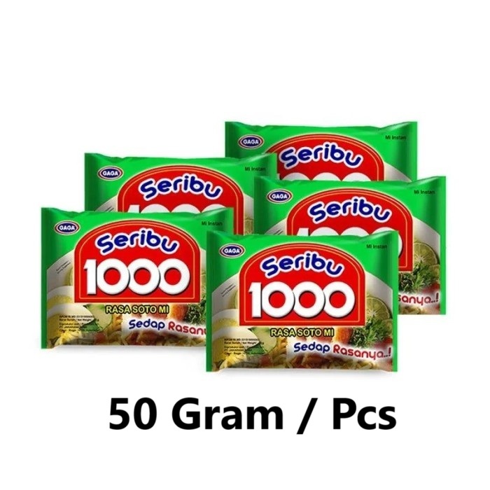 

Gaga Mie 1000 Soto Mie 50 Gram Harga Termurah Bisa COD