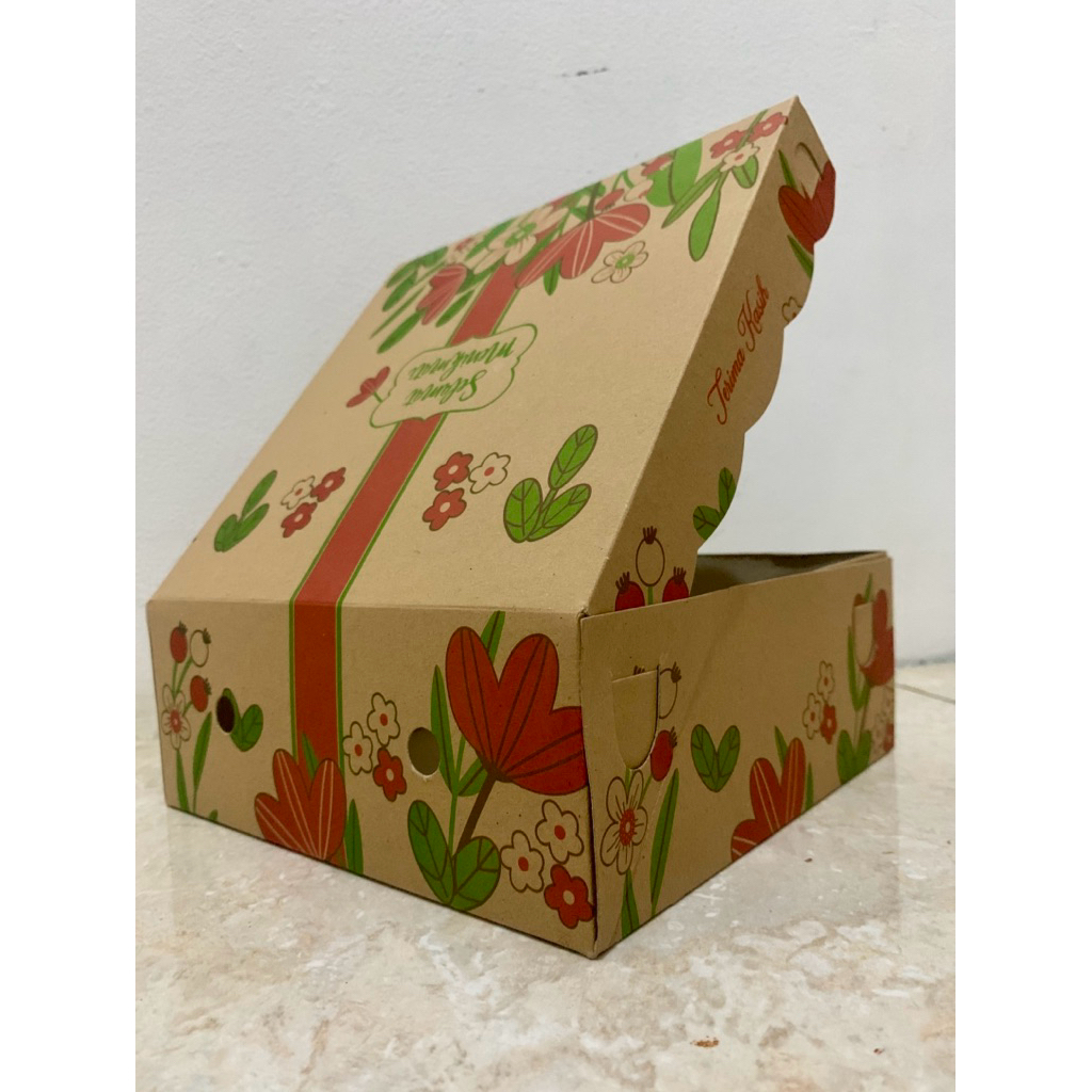 DUS NASI/DUS SNACK 20x20x7 | KARDUS NASI MOTIF |