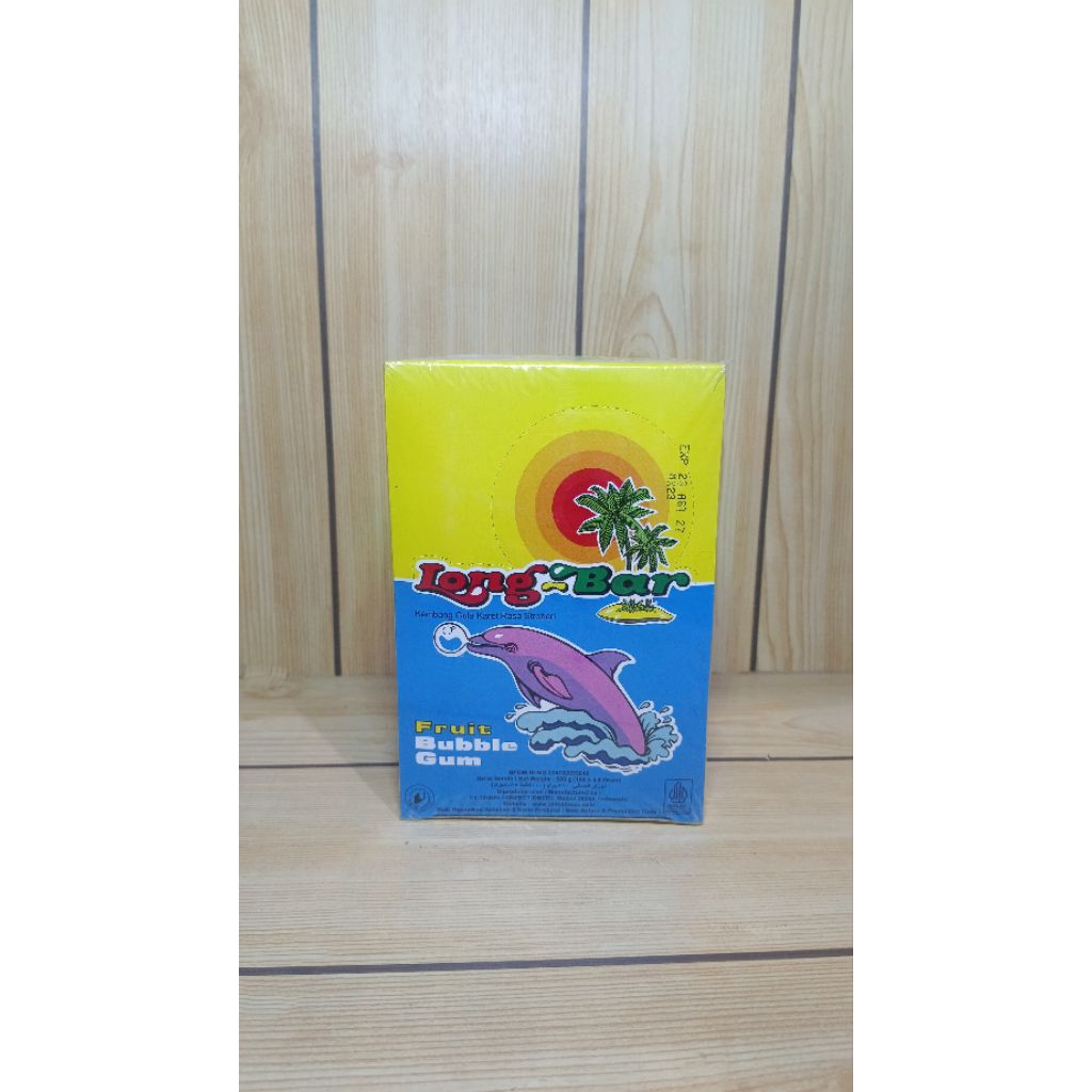 Long bar permen karet