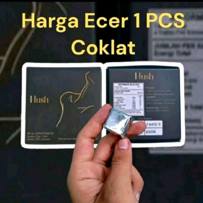 

Hush chocolate 1 pcs dark chocolate paket hemat Cokelat