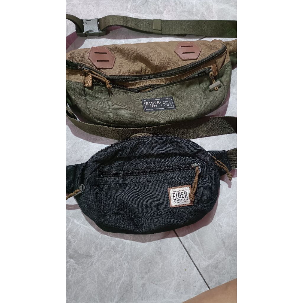 preloved tas EIGER asli, harga untuk 2 tas
