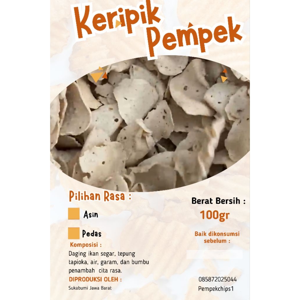 

Keripik Pempek Original Asin