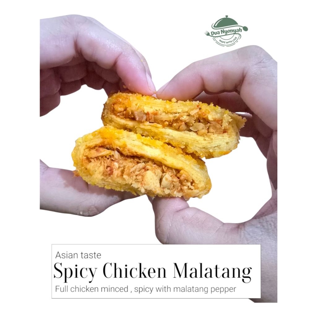 

Risol ayam pedas malatang / Risol frozen ayam pedas malatang
