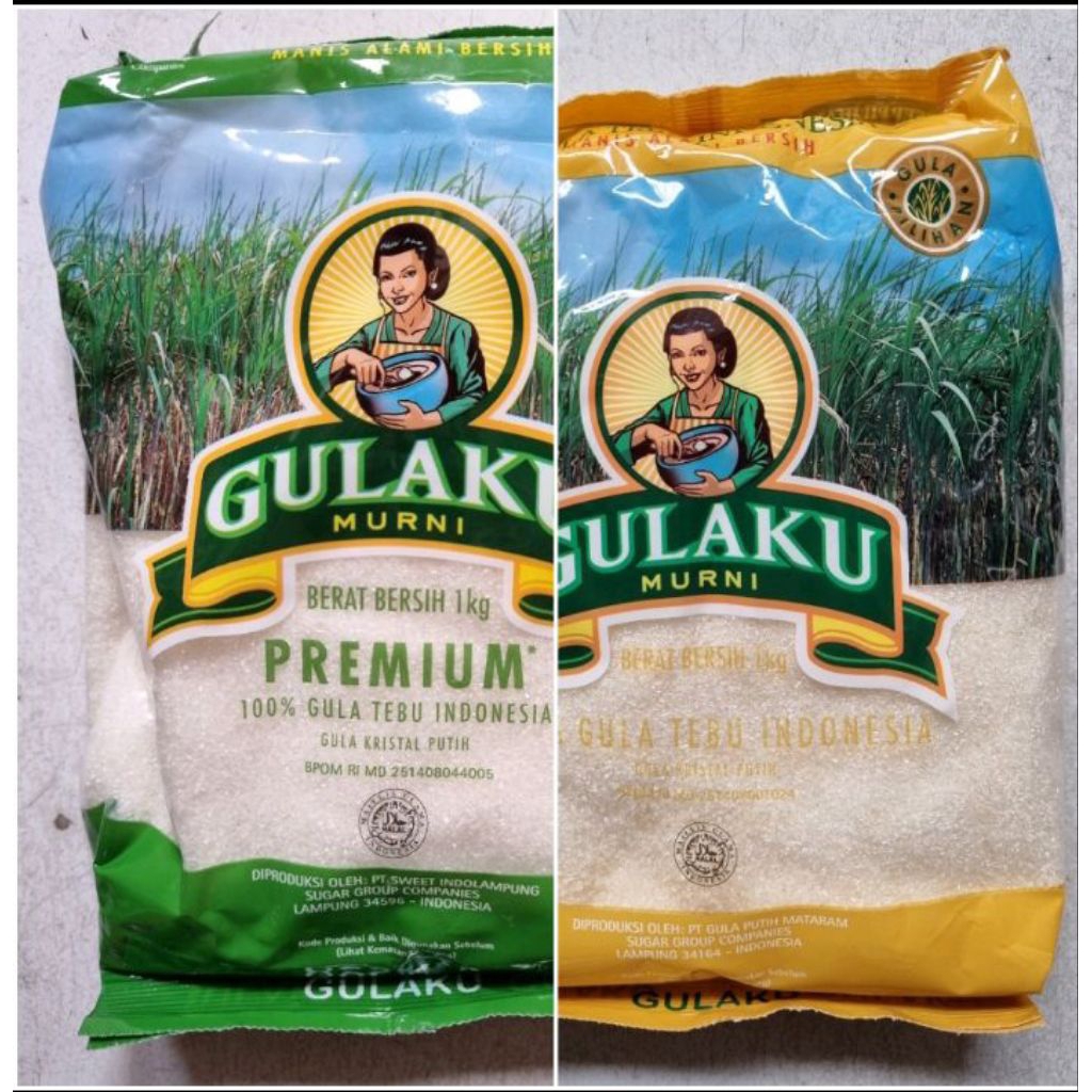 

Gula pasir Gulaku 1 kg