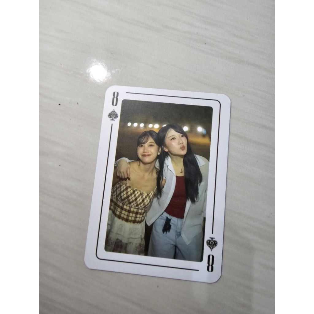 Playing card benefit ace full house jkt48 (marsha,lulu)