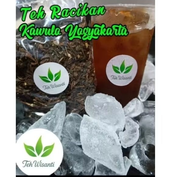 

Teh Wisanti/Teh Racik Wisanti/Teh Jumbo Wisanti/Teh Asli Racikan Kawulo Yogyakarta Sepet Wangi Kenthel