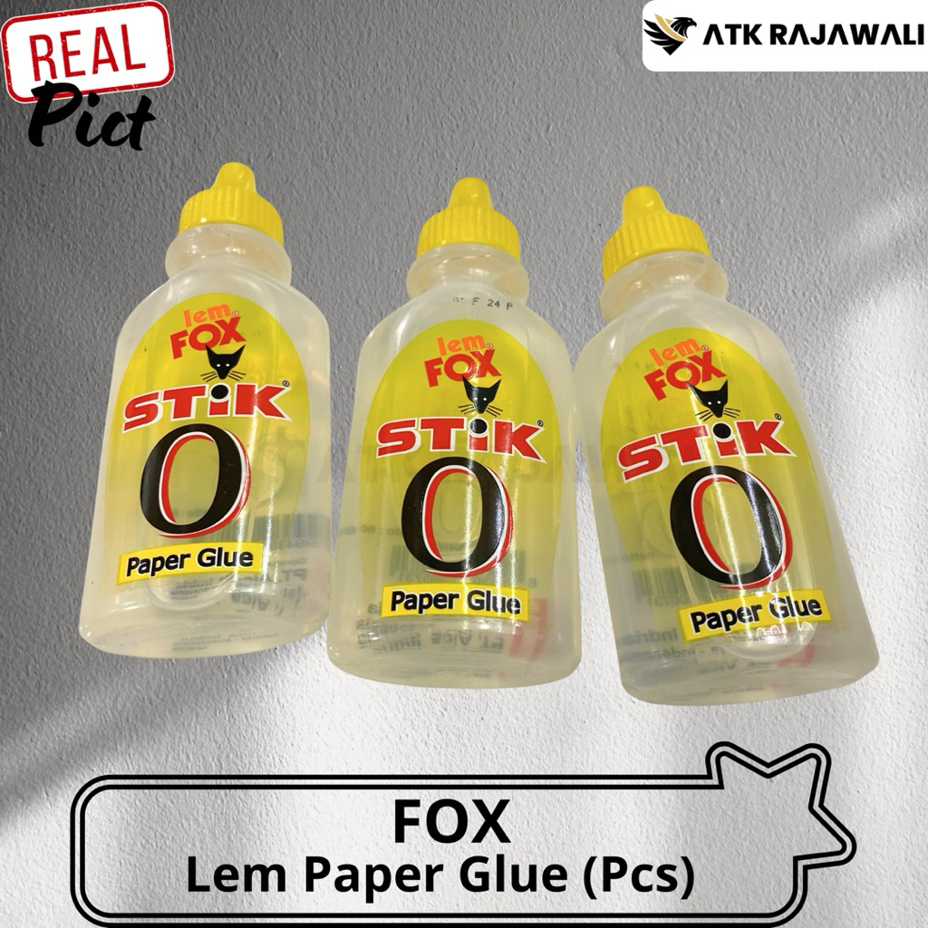

Lem Fox Cair Stick O Botol 60 Gr (Pcs)