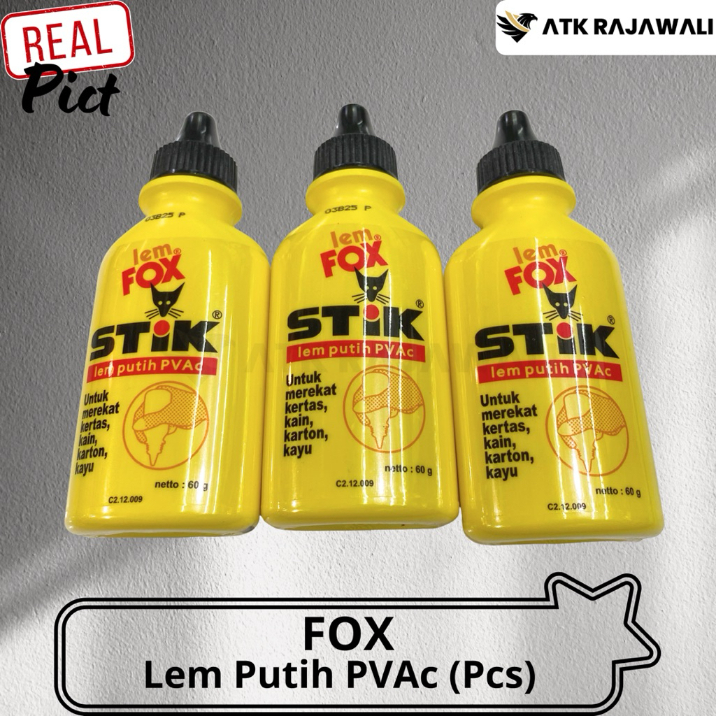 

(Pcs) Lem Fox Stik PVAC 60 gr
