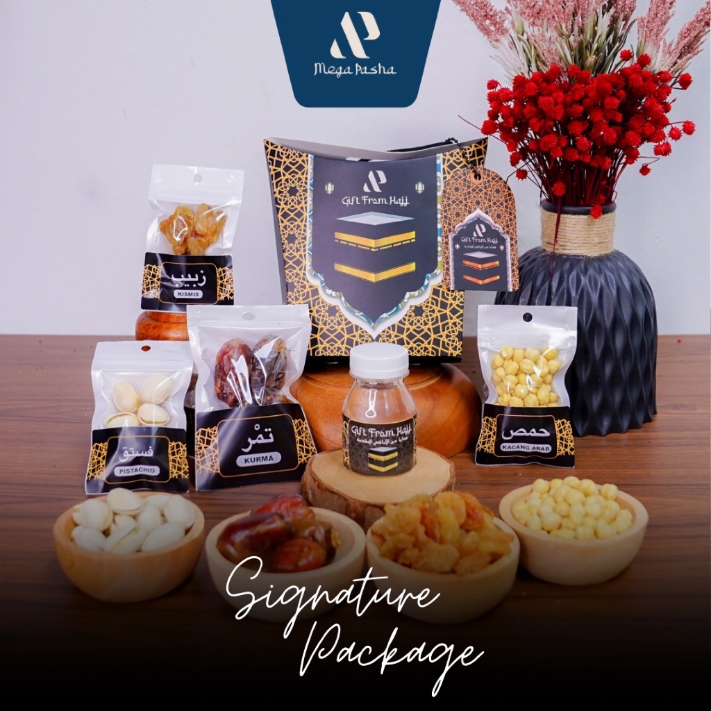 

Paket Oleh-oleh Haji & Umroh | Paket Signature Hitam | Megapasha Store