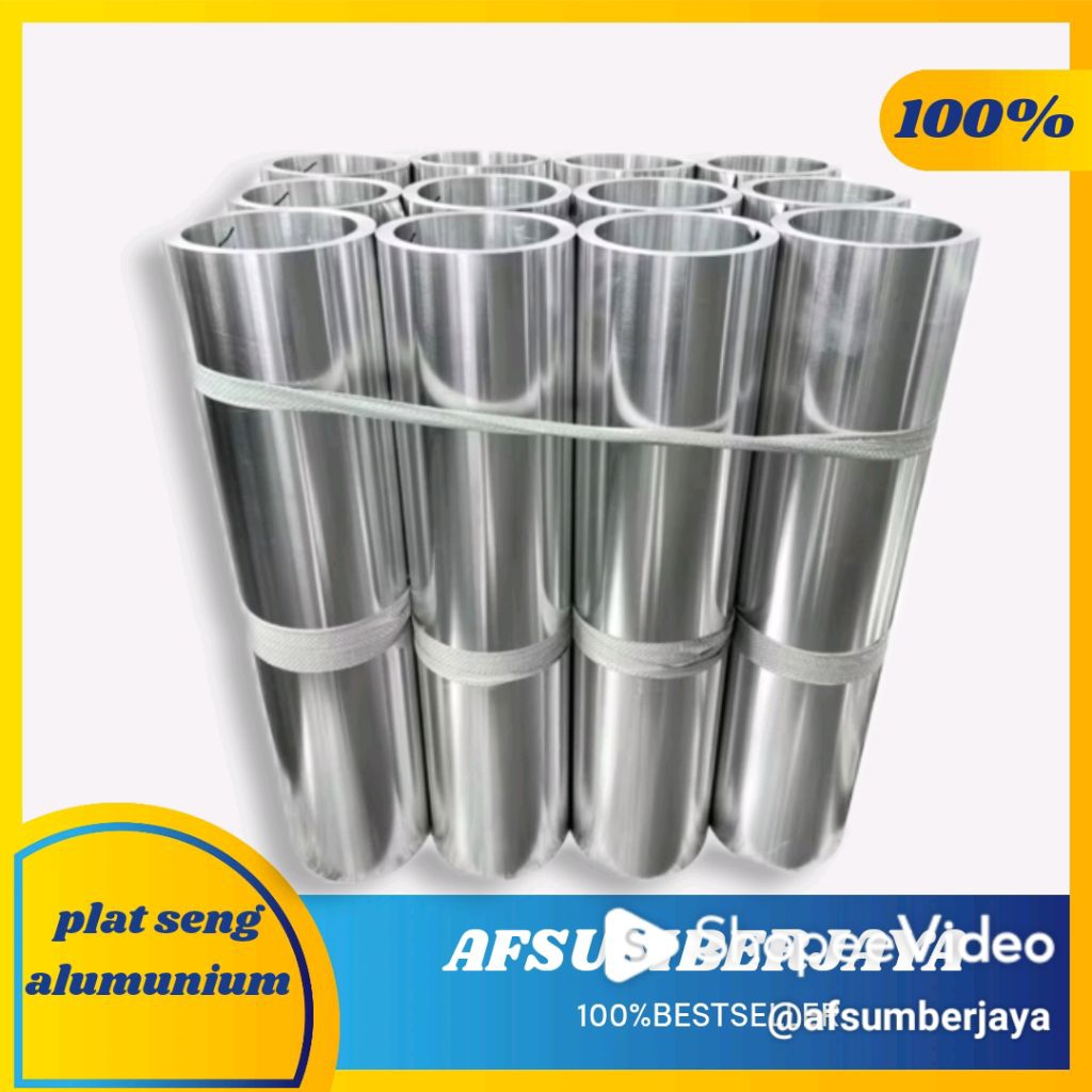 Seng alumunium 0.1mm | plat seng alumunium anti karat