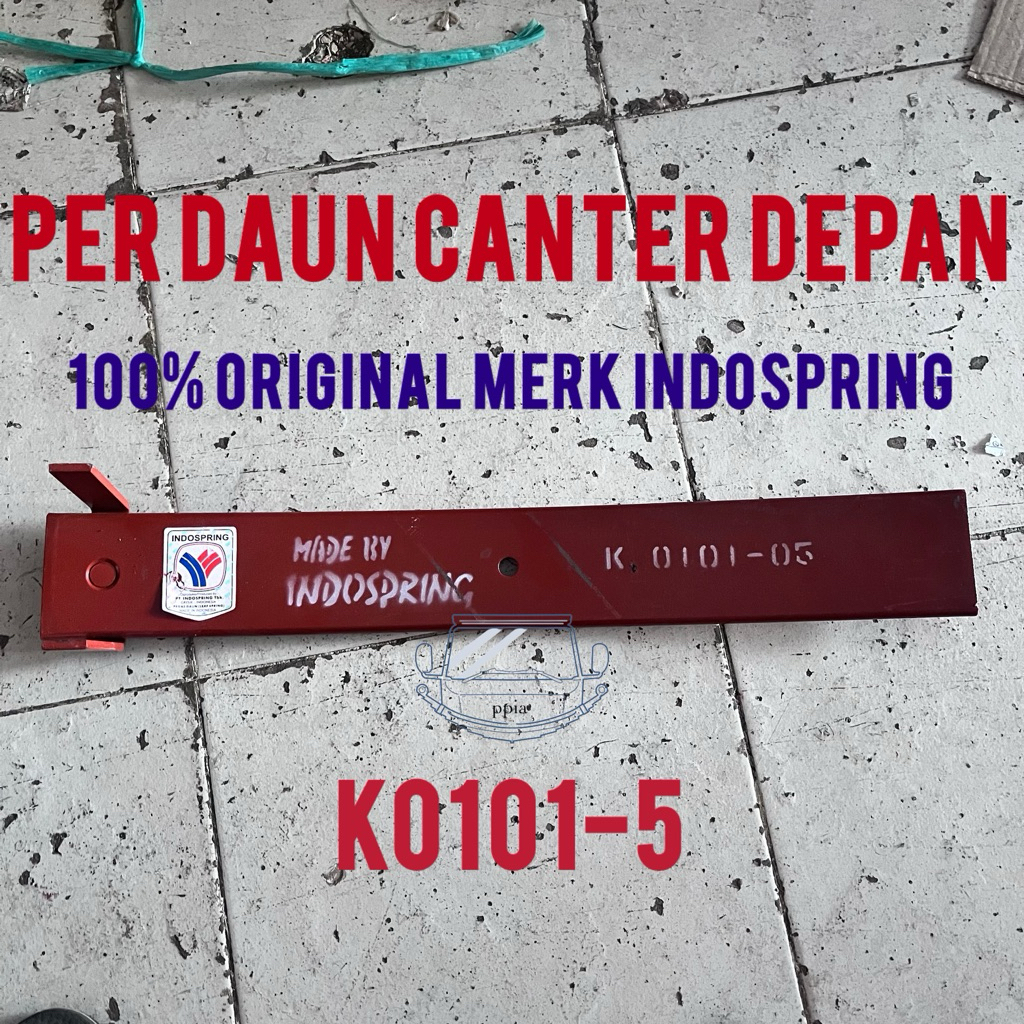 per depan canter nomor 5 per k0101 nomor 5 Indospring per daun canter depan nomor 5 leaf spring cant