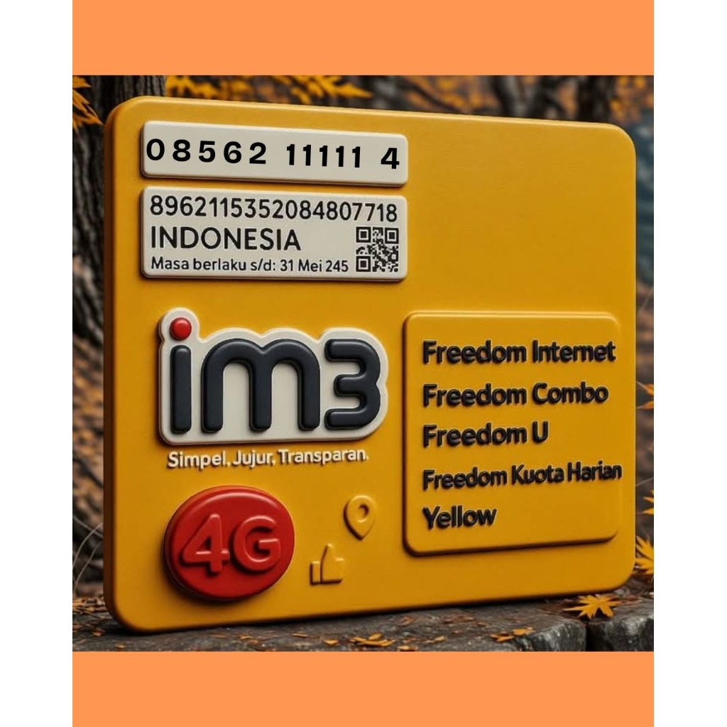 nomor cantik Indosat 11 digit panca tengah perdana cantik Indosat