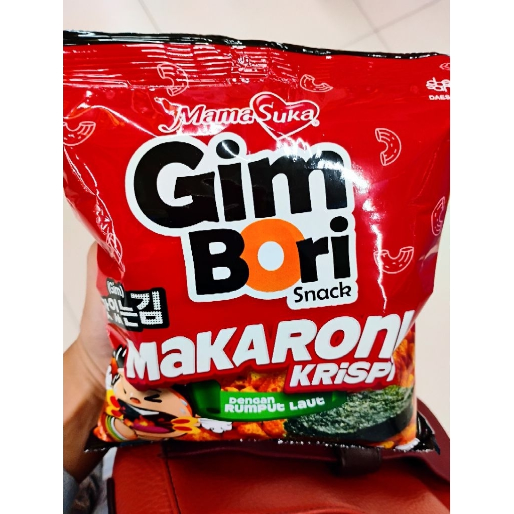 

Mama Suka Gim bori Snack Makaroni Krispi Rasa Pedas/Bbq 135Gr