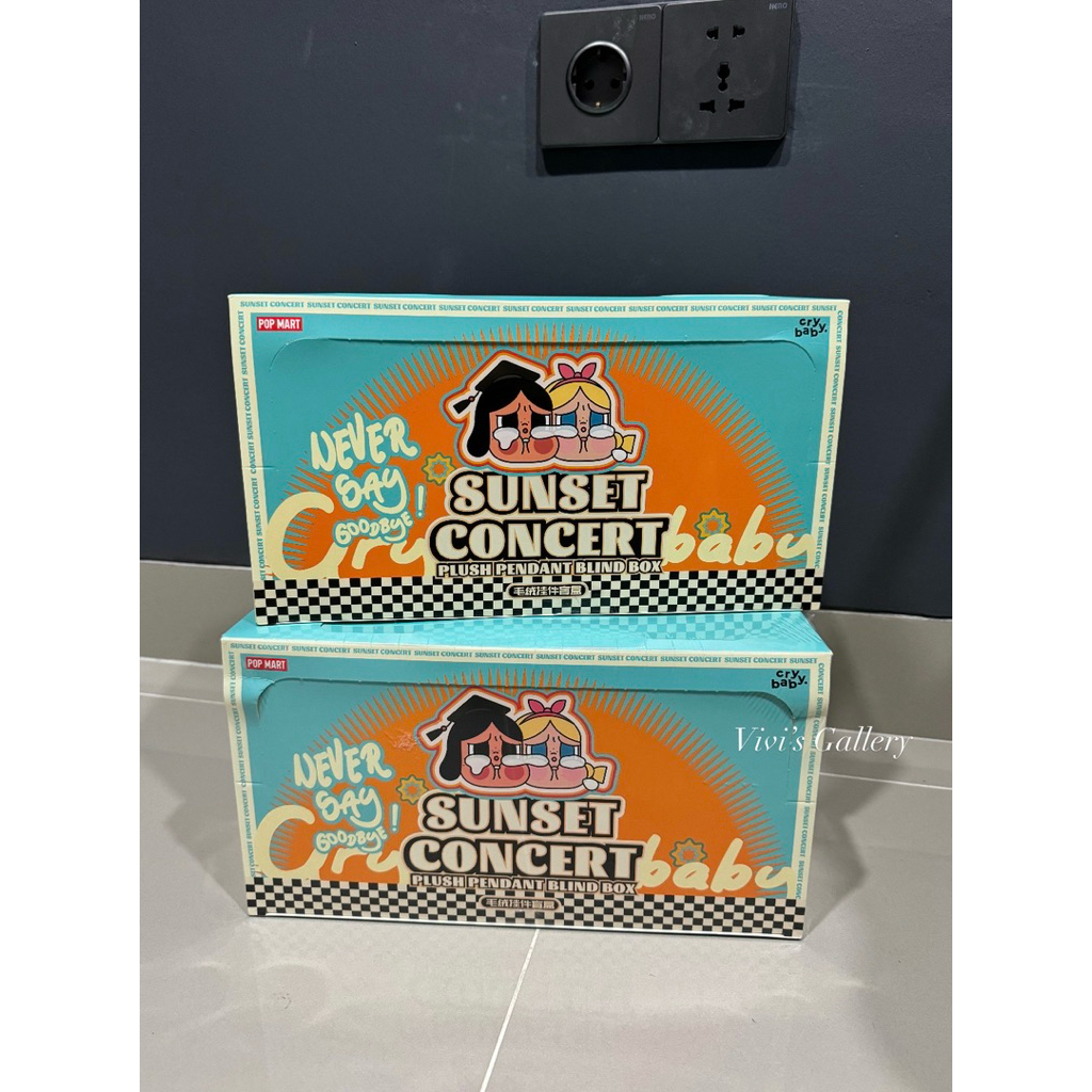 正規品 cry baby sunset concert アソートボックス POPMART CRYBABY