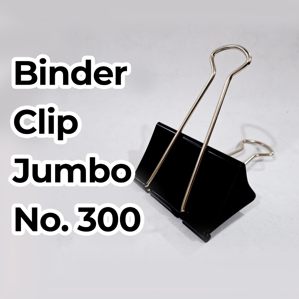 

Binder Clip Jumbo No 300 Kenko Penjepit Kertas Paper Clip