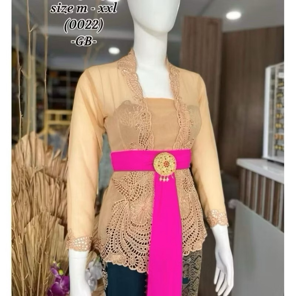 WKB || Kebaya jadi bordir merak terbaru || kebaya bordir tangan panjang || kebaya bordir terbaru || 
