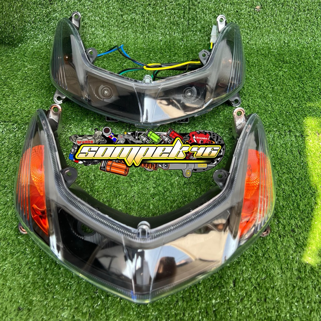 SEN MIO SMILE CUSTOM HITAM OREN