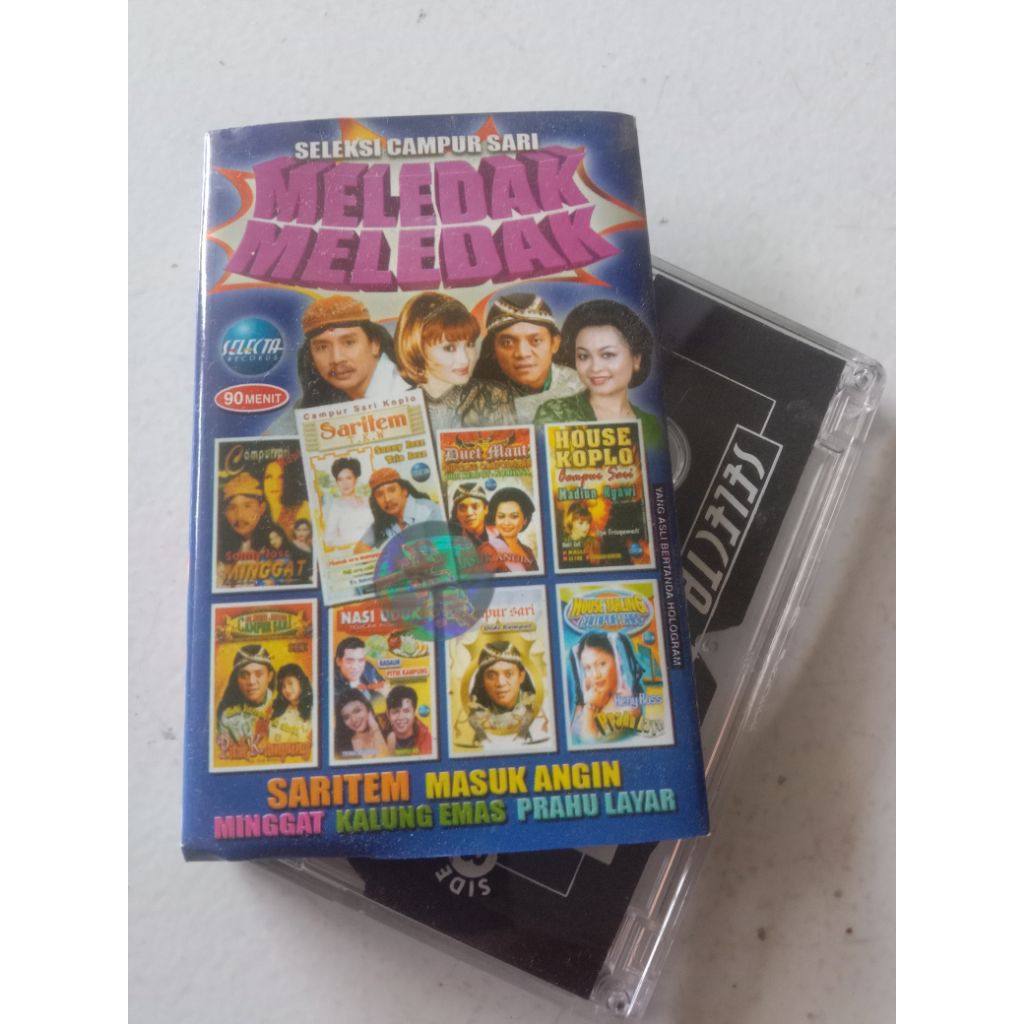 Kaset Pita Kompilasi Campur Sari Meledak Meledak