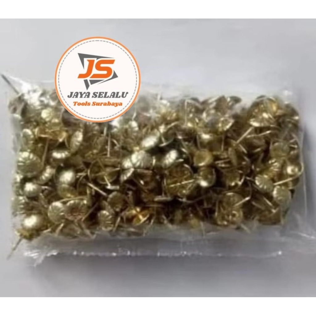 Paku Pines Hias Motif Kembang  KUNING - Pines Sofa Meja Kursi (± 500 pcs)