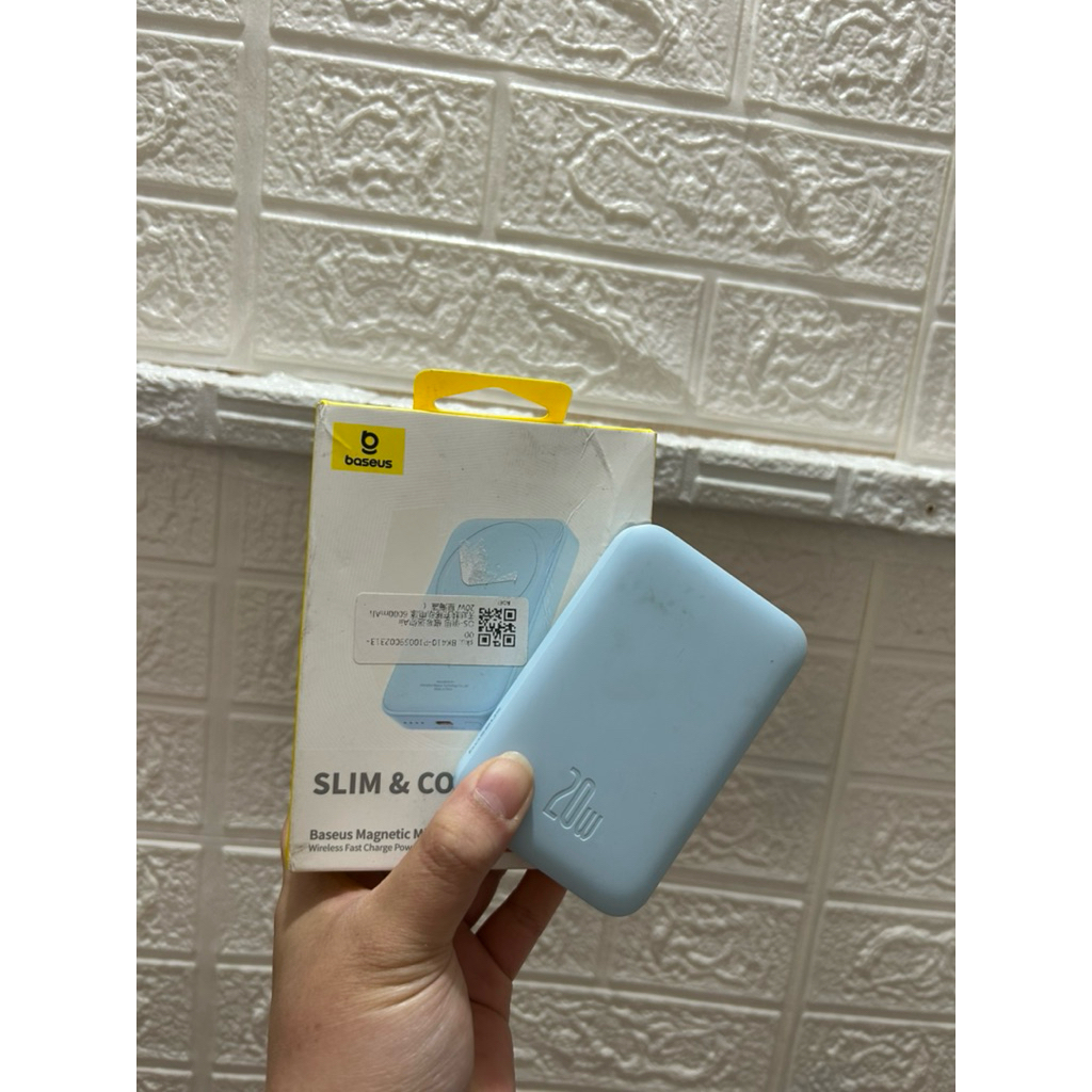 [PRELOVED] BASEUS WIRELESS POWERBANK
