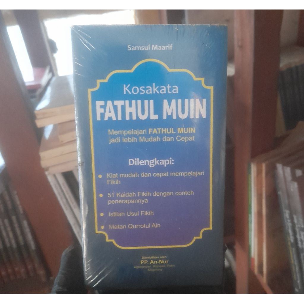 Buku Original HVS Kosakata Fathul Muin - Samsul Maarif