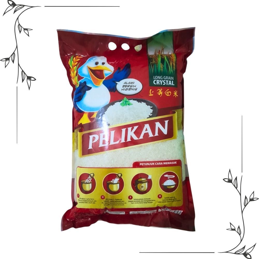 

Beras Pelikan 5Kg Alami Bersih Higienis