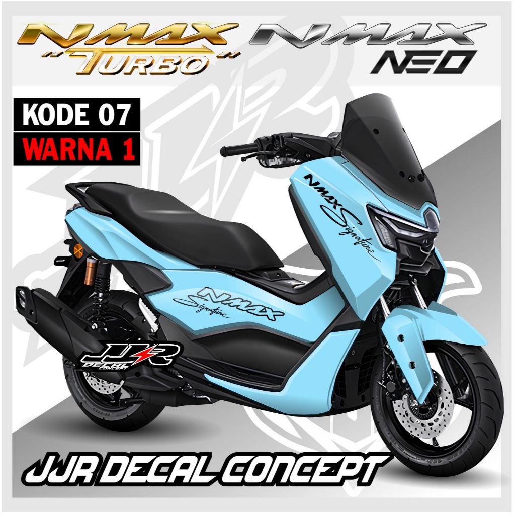 STIKER NMAX NEO S / TURBO 2025-2026 Stiker Motor Nmax Neo S FULL BODY KODE 07