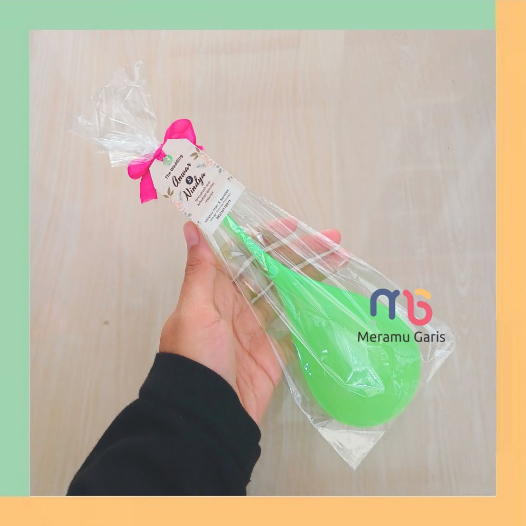 Souvenir Nikah Centong Nasi | Souvenir Sendok Nasi | Centong Nasi Plastik