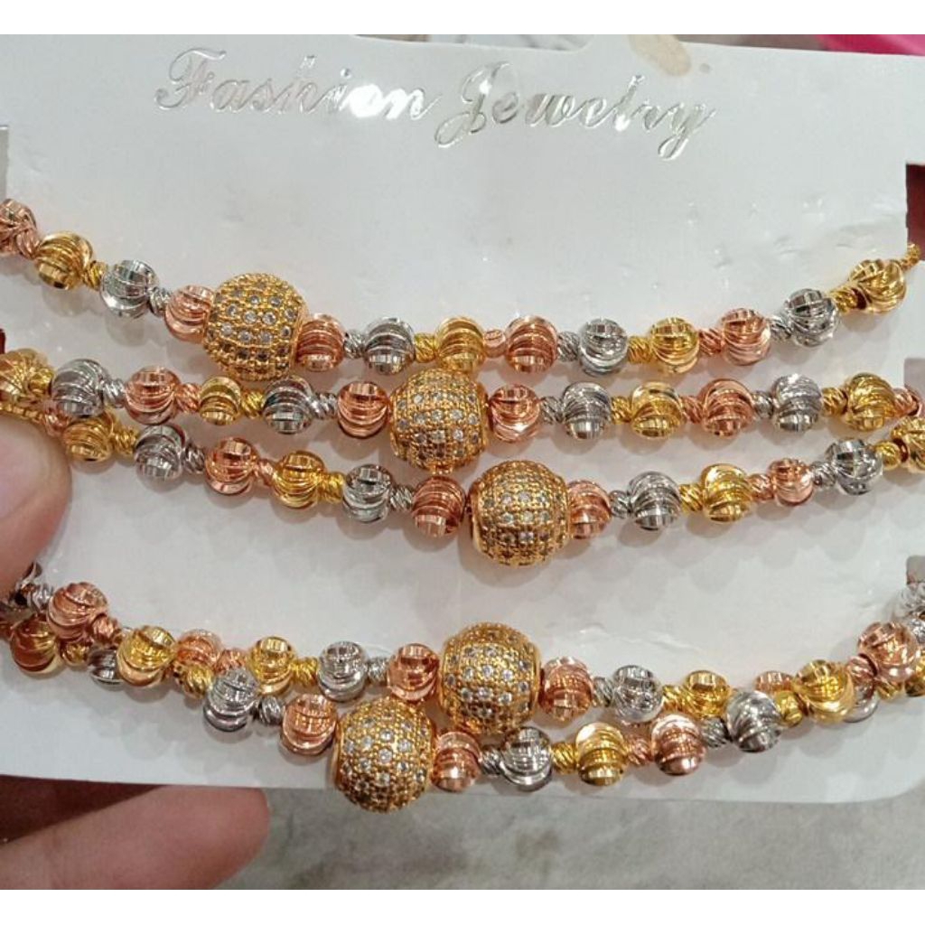 Gelang Serut Biji lada Xuping dan titanium