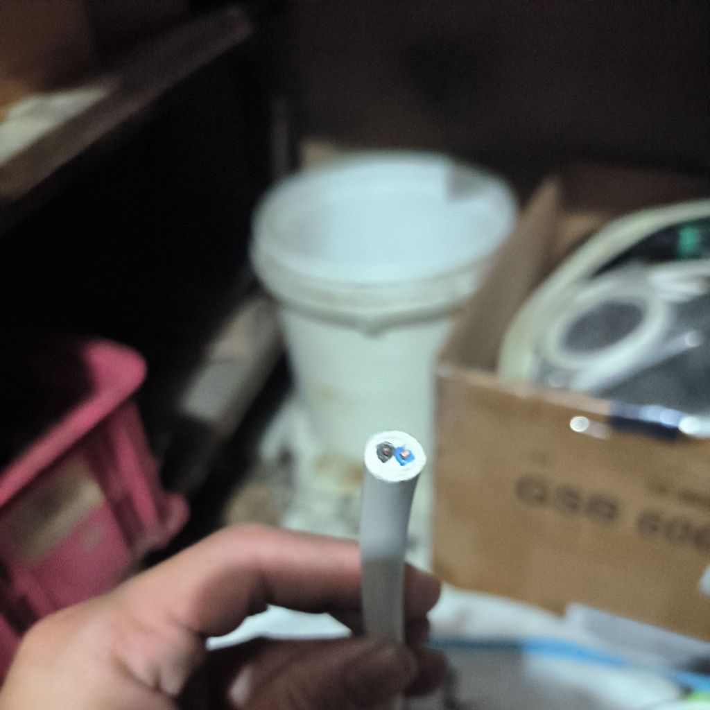 kabel biji 2 x 1.5 NYM pulung per meter