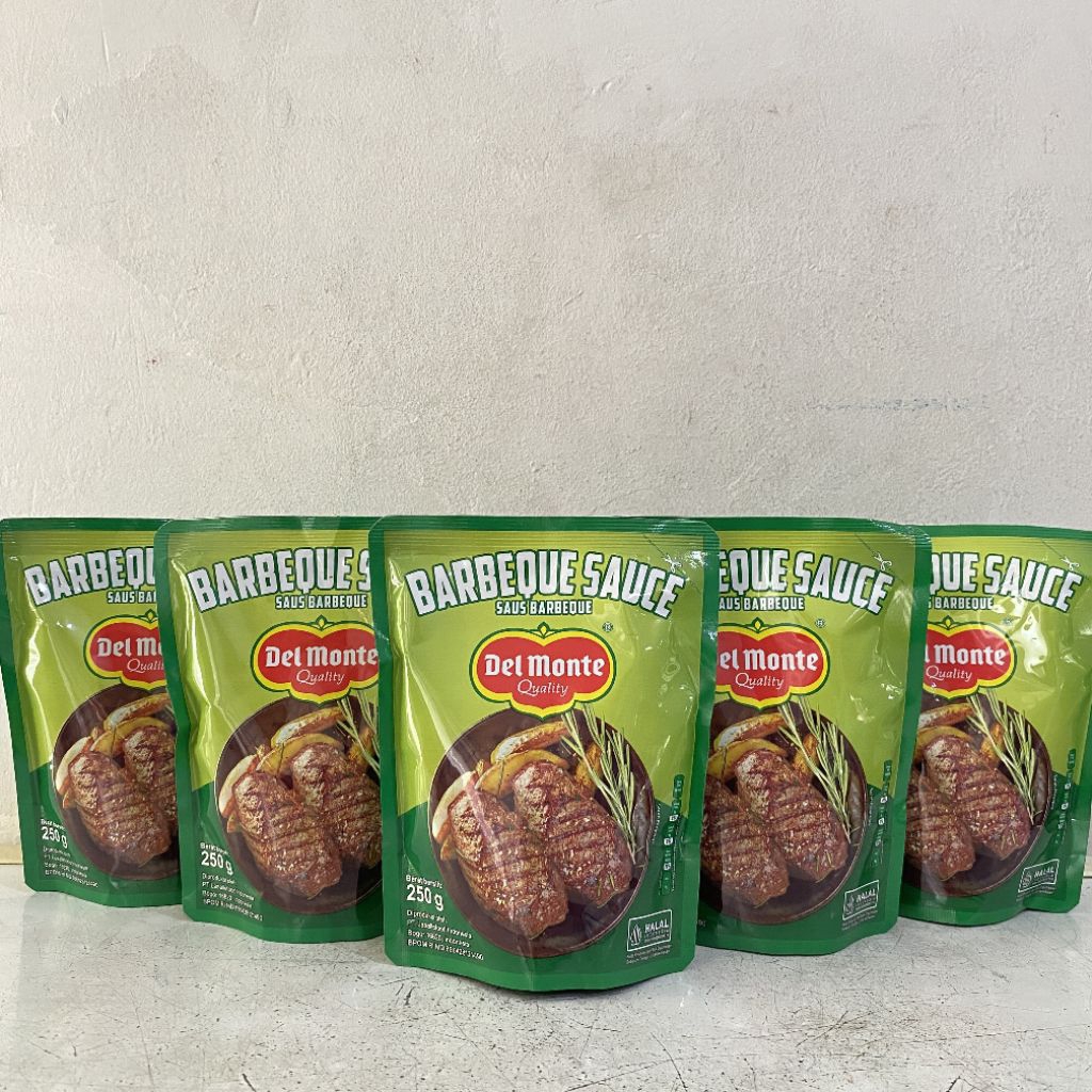 

Delmonte barbeque sauce 250 gram | delmonte saus bbq