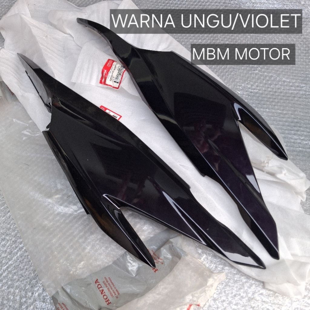 COVER BODY BODI BELAKANG SAMPING KANAN KIRI HONDA VARIO TECHNO 125 LAMA ORI AHM 83500-KZR-600POV 836