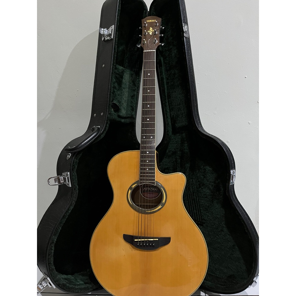 Jual gitar akustik yamaha ori APX500 (FREE STRAP DAN CASE)