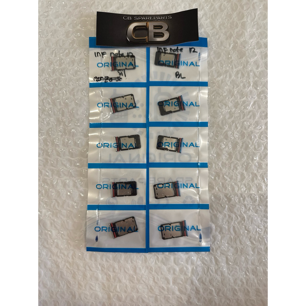 simtray slot sim infinix note 12