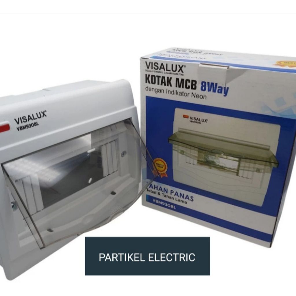 BOX MCB 8 GROUP VISALUX