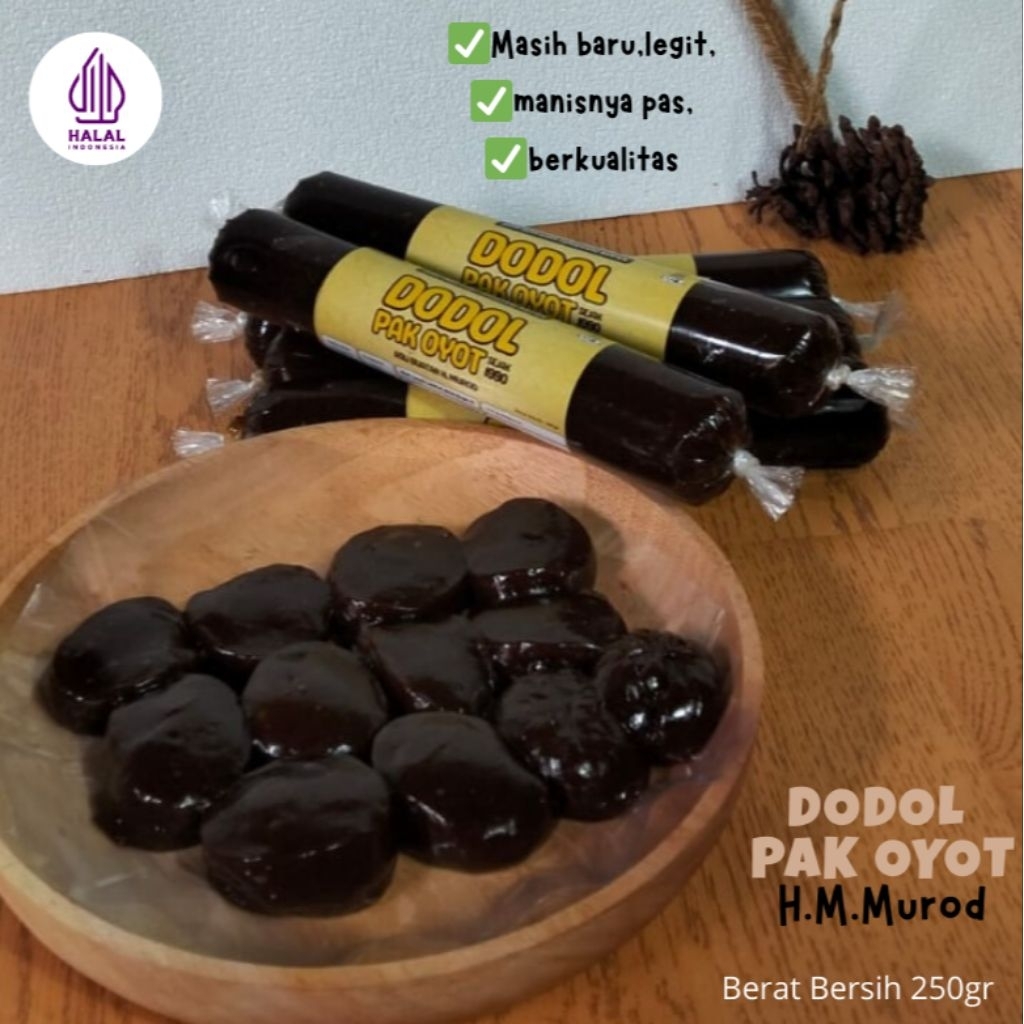 

Dodol Pak Oyot Dodol Betawi Original 250g