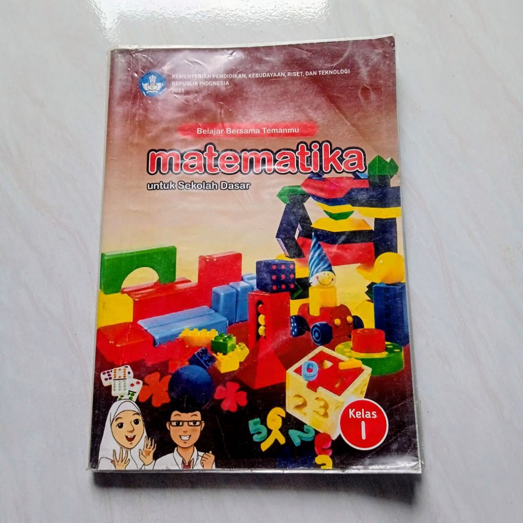 Buku Paket Matematika Kelas 1 SD/MI Kurikulum Merdeka