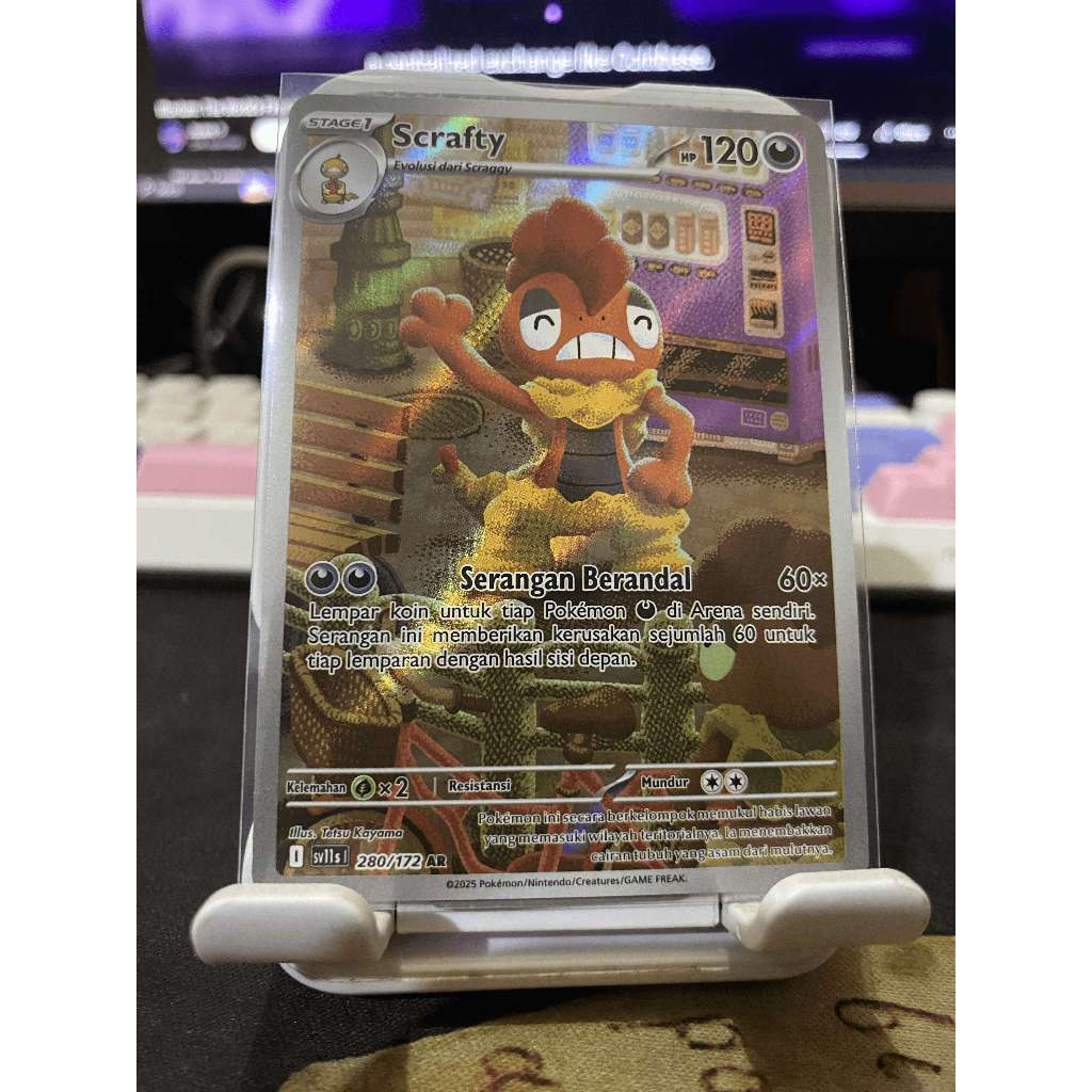 Scrafty AR - sv11s - Hitam Putih