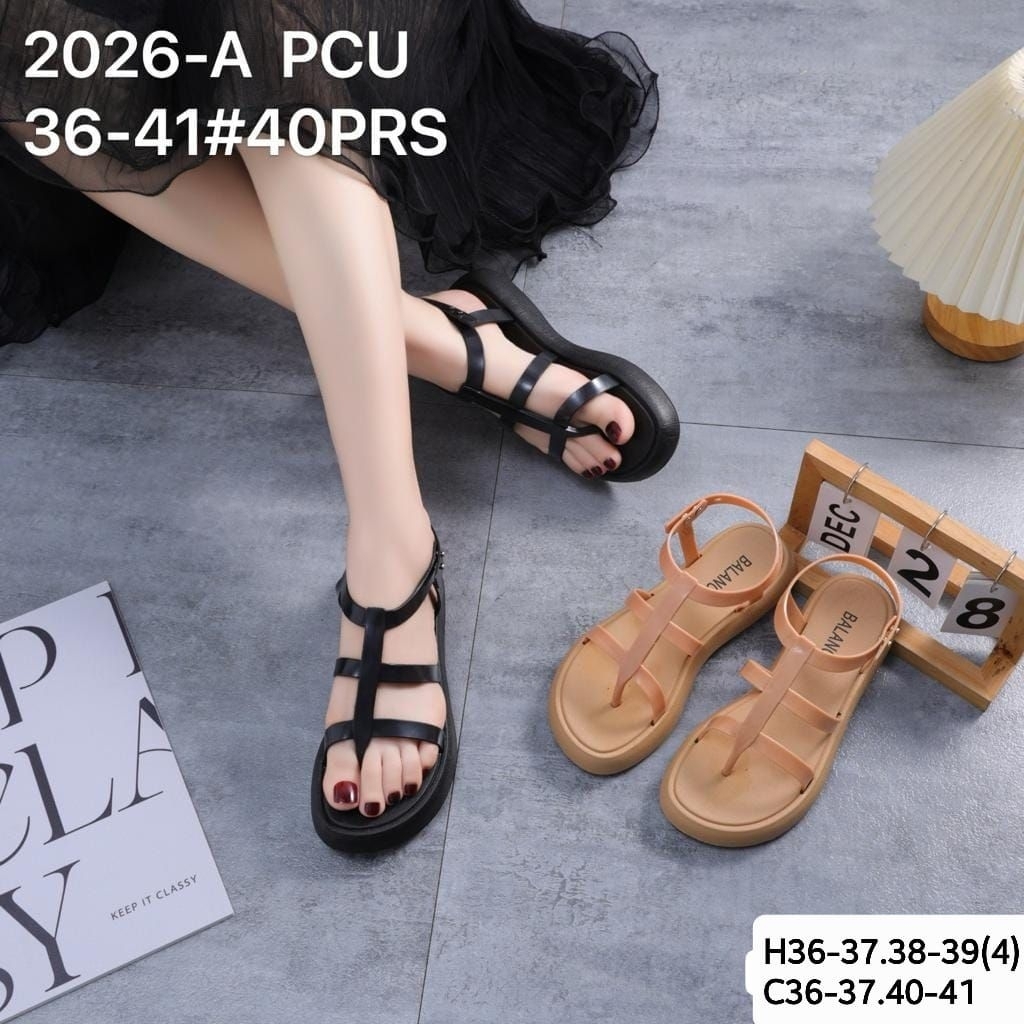 SANDAL TALI WANITA SANDAL GUNUNG JELLY PCU SANDAL GLADIATOR BALANCE