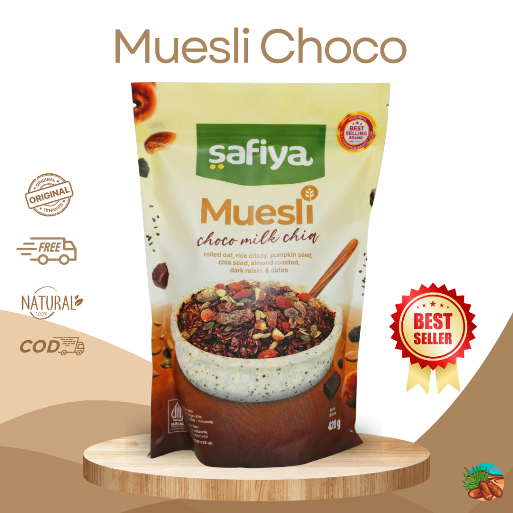 

Safiya Muesli Choco Milk Chia 500gr Original