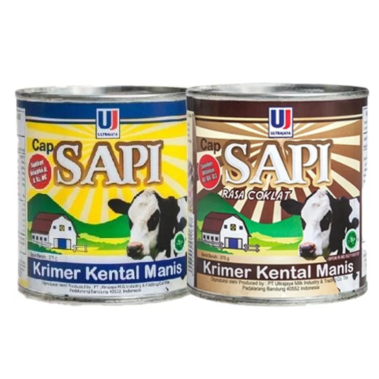 

[Belanja 25.000 Baru Diproses!] Ultra Jaya Cap Sapi Krimer Kental Manis Putih dan Cokelat Kaleng 375 gr