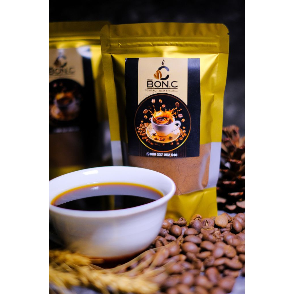 

kopi bubuk BON.C fermentasi 100g
