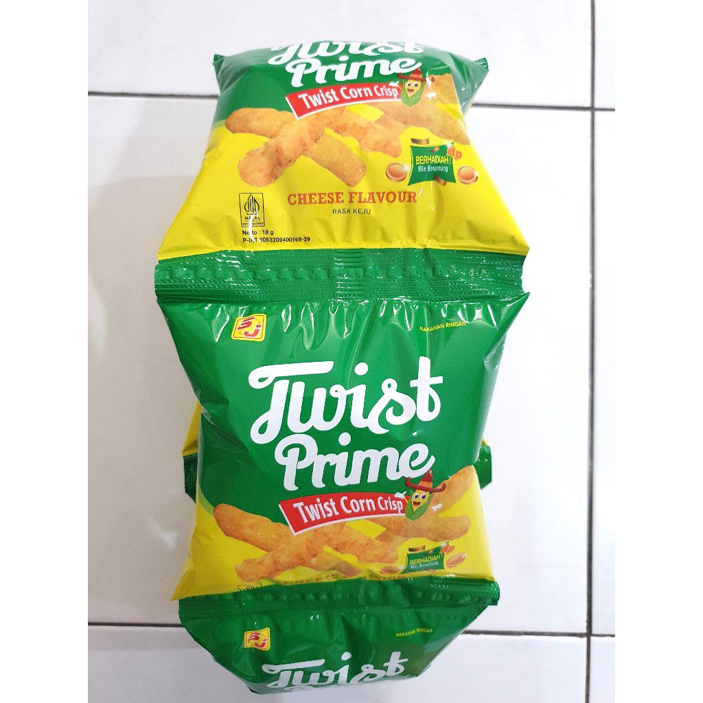 

Chiki twist prime isi 10 pcs berhadiah uang .