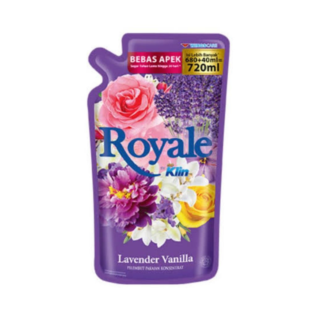 Royale Lavender Vanilla Pelembut Pakaian Konsentrat 680ml