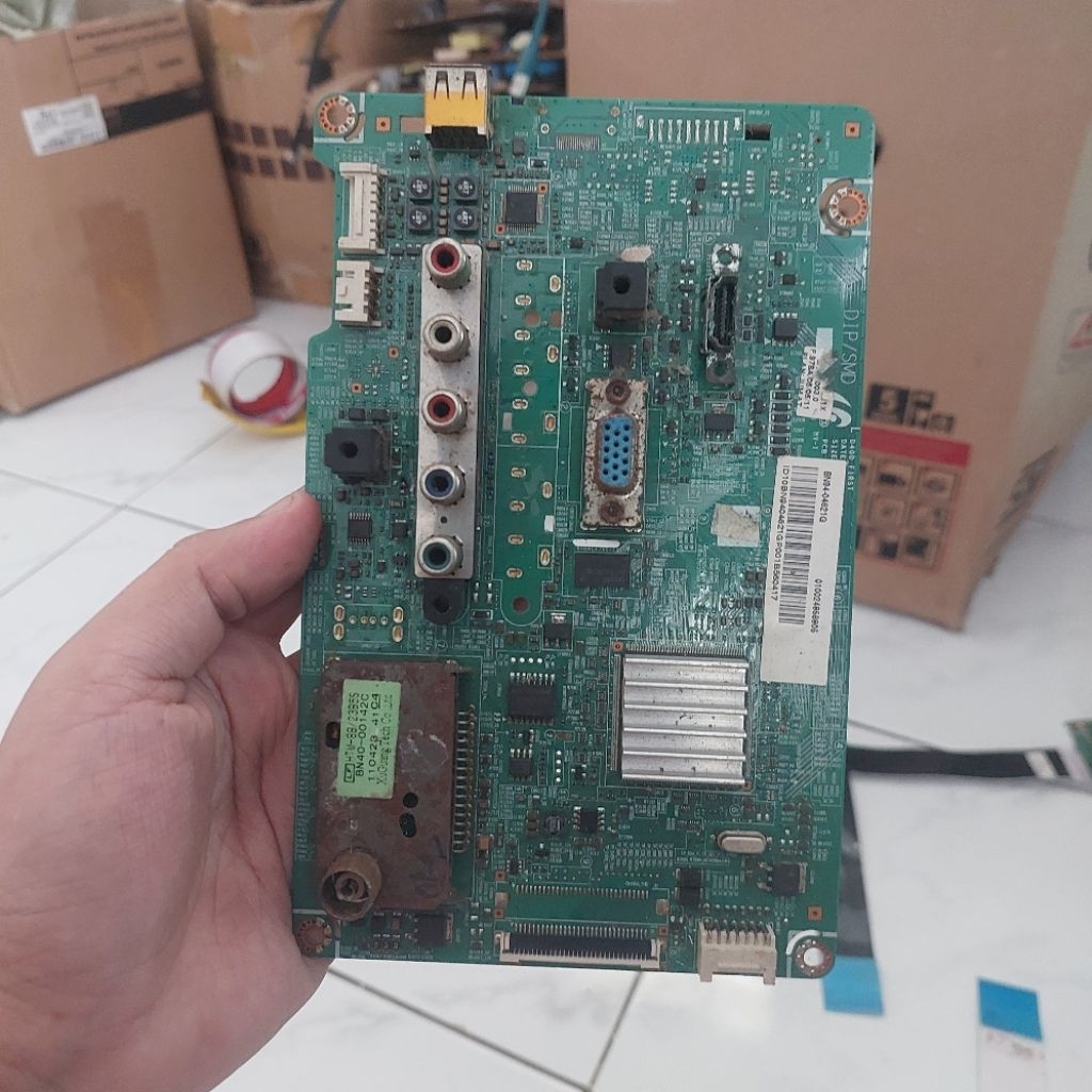 MAINBOARD TV LCD SAMSUNG + LVDS LAYAR LA32D400 - 32D400