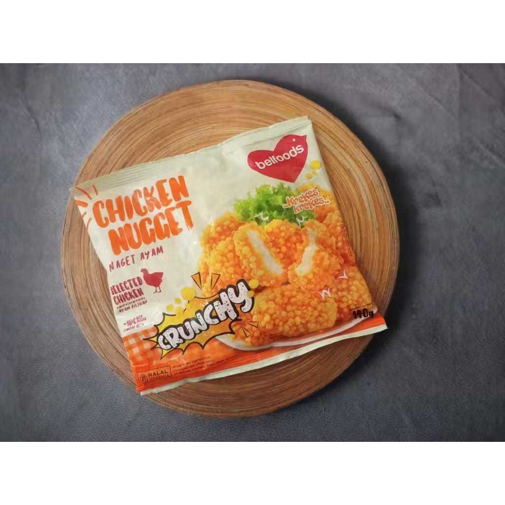 

Belfood chicken naget crunchy 140gr