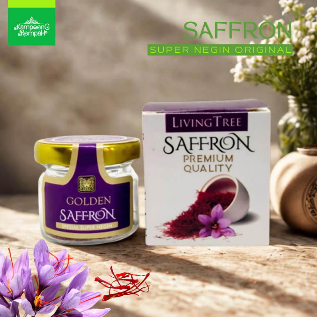 

Safron / Bunga Saffron Original 1 gr Negin Premium Quality