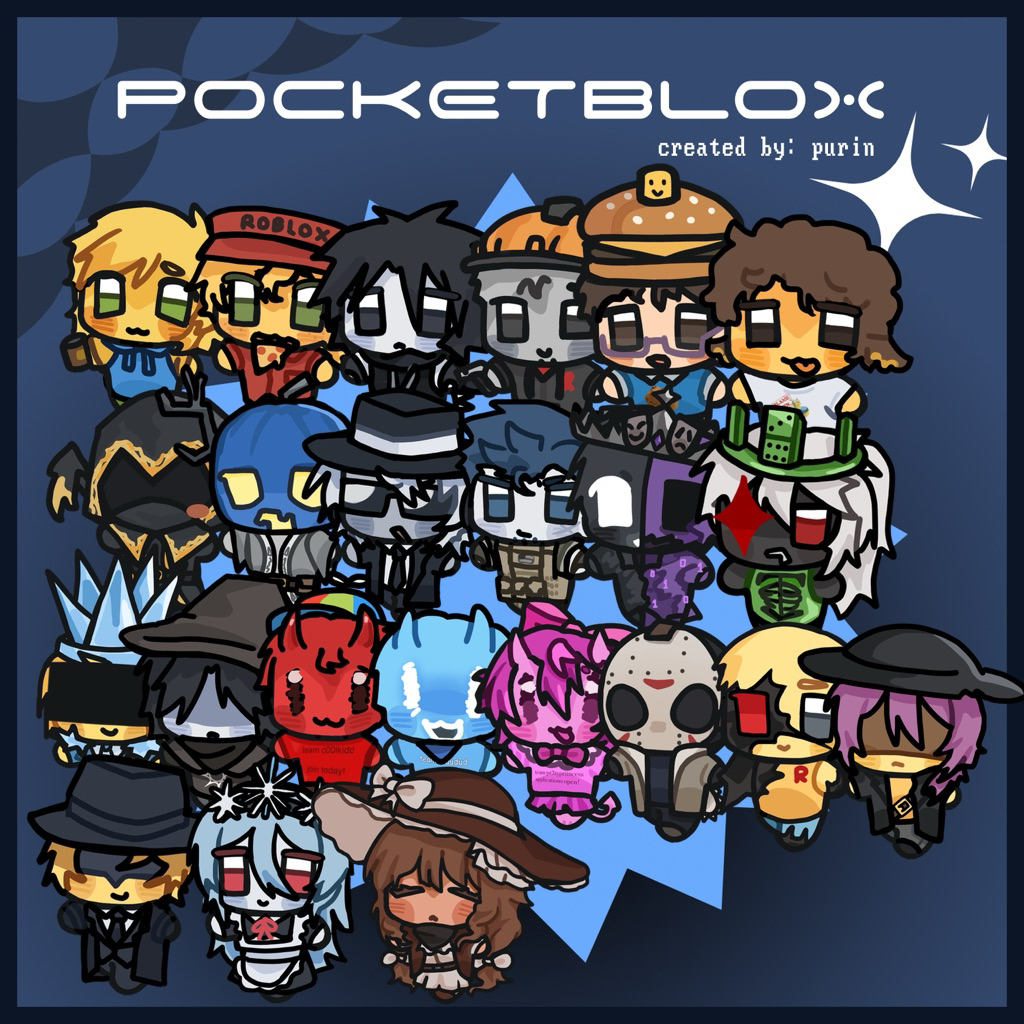 [READY STOCK] POCKETBLOX Forsaken + Dream Game/Frozen Soul keychain gantungan kunci