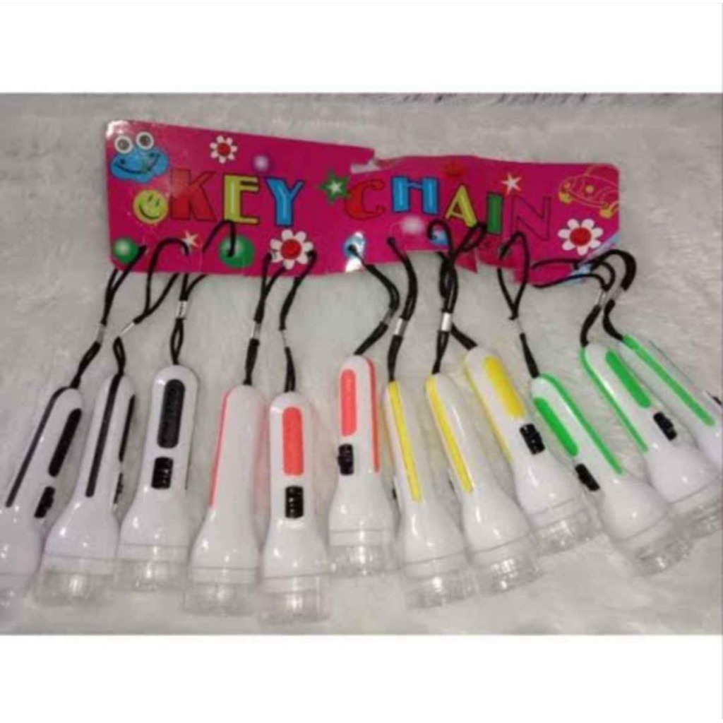 Gantungan Kunci Senter Mini LED